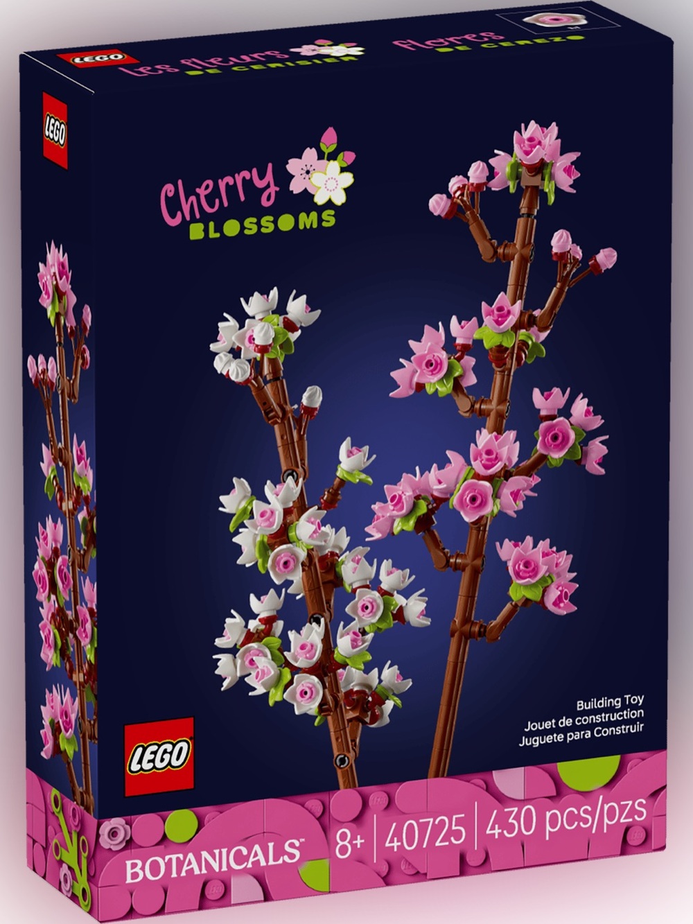 Lego Botanicals Cherry Blossom Building Toy for Kids, Girls & Boys, Ages 8+ - Picture 2 of 13